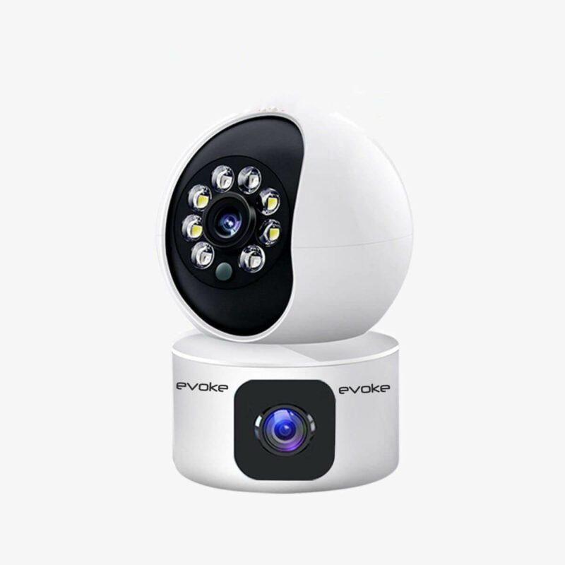 Dual-Lens Pan & Tilt Wi-Fi Camera